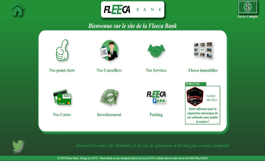 Site Banque Fleeca