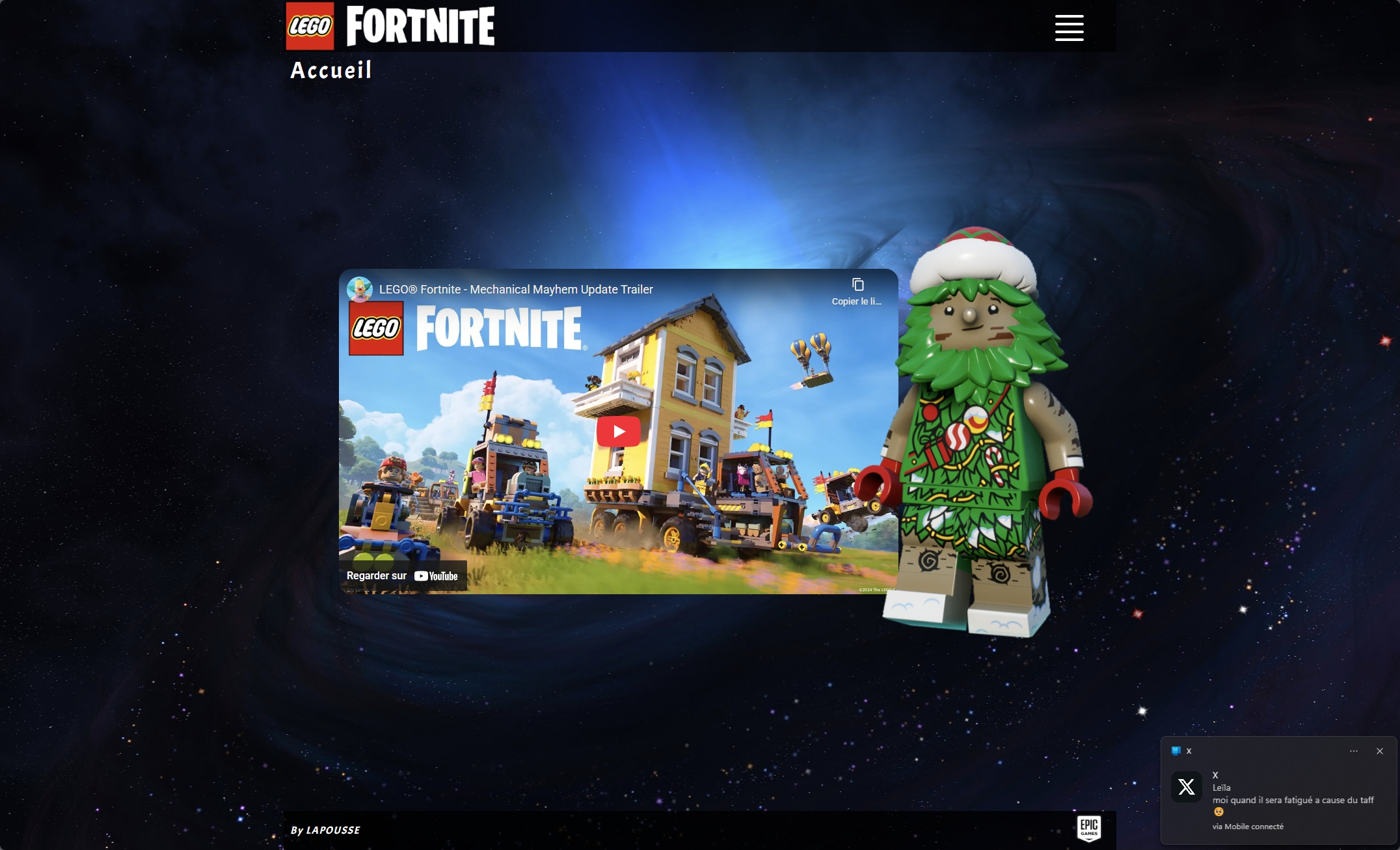 Site Lego Fortnite